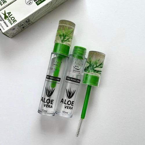 ژل ابرو ضد آب لنسی بل مدل Aloe Vera حجم 14 میلی لیتر