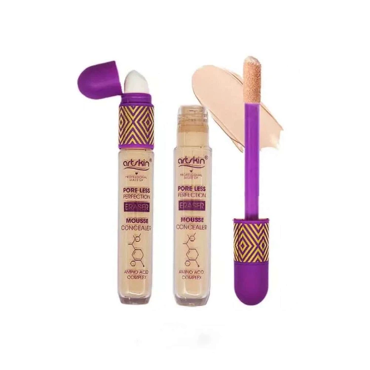 کانسیلر مایع پد دار و فول کاور آرت اسکین ARTSKIN مدل ERASER حجم 7 میل