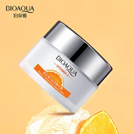 کرم ویتامین سی بیوآکوا BIOAQUA vitamin c moisturizing